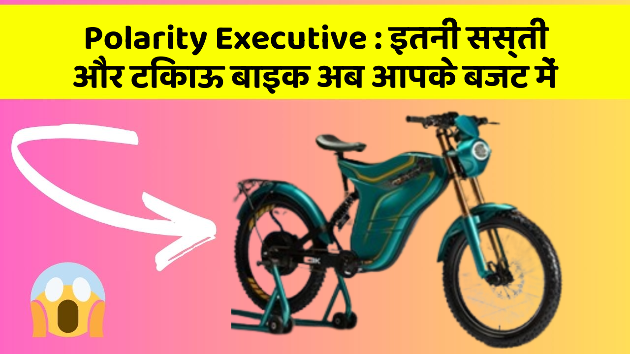 Polarity Executive : इतनी सस्ती और टिकाऊ बाइक अब आपके बजट में