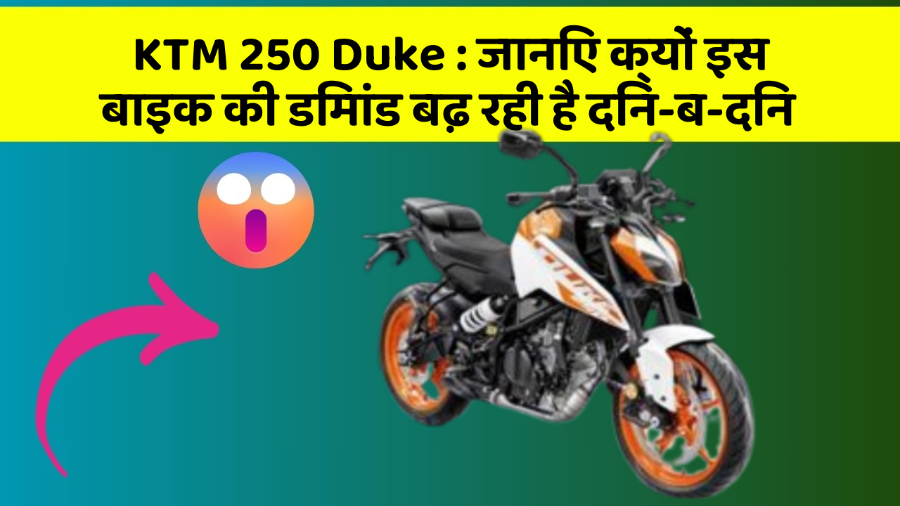 KTM 250 Duke: क्या कार में इन फीचर की जानकारी आपको है?