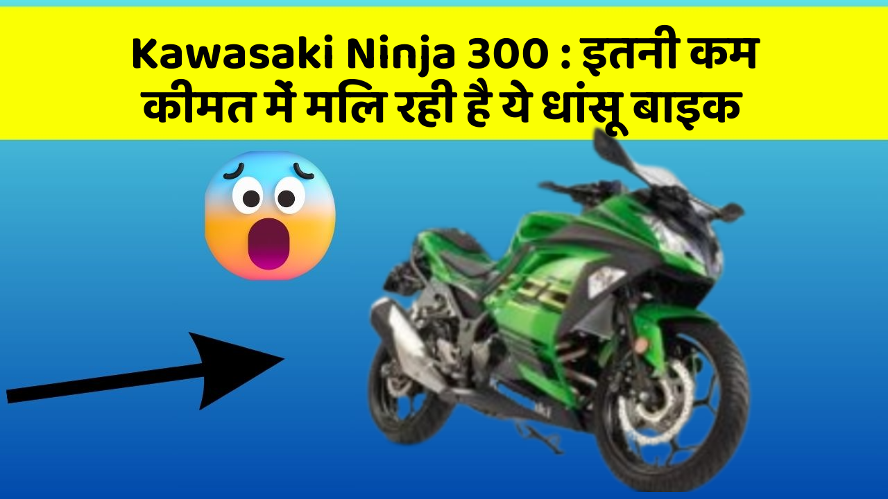Kawasaki Ninja 300: ये कार फीचर आपकी कार को देगा एक नया रूप!